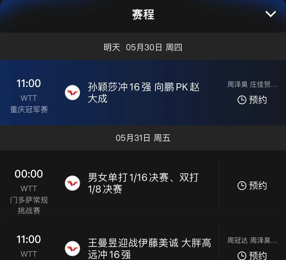 中央5台乒乓球直播时间表:附cctv5,cctv5 今日国乒节目表!