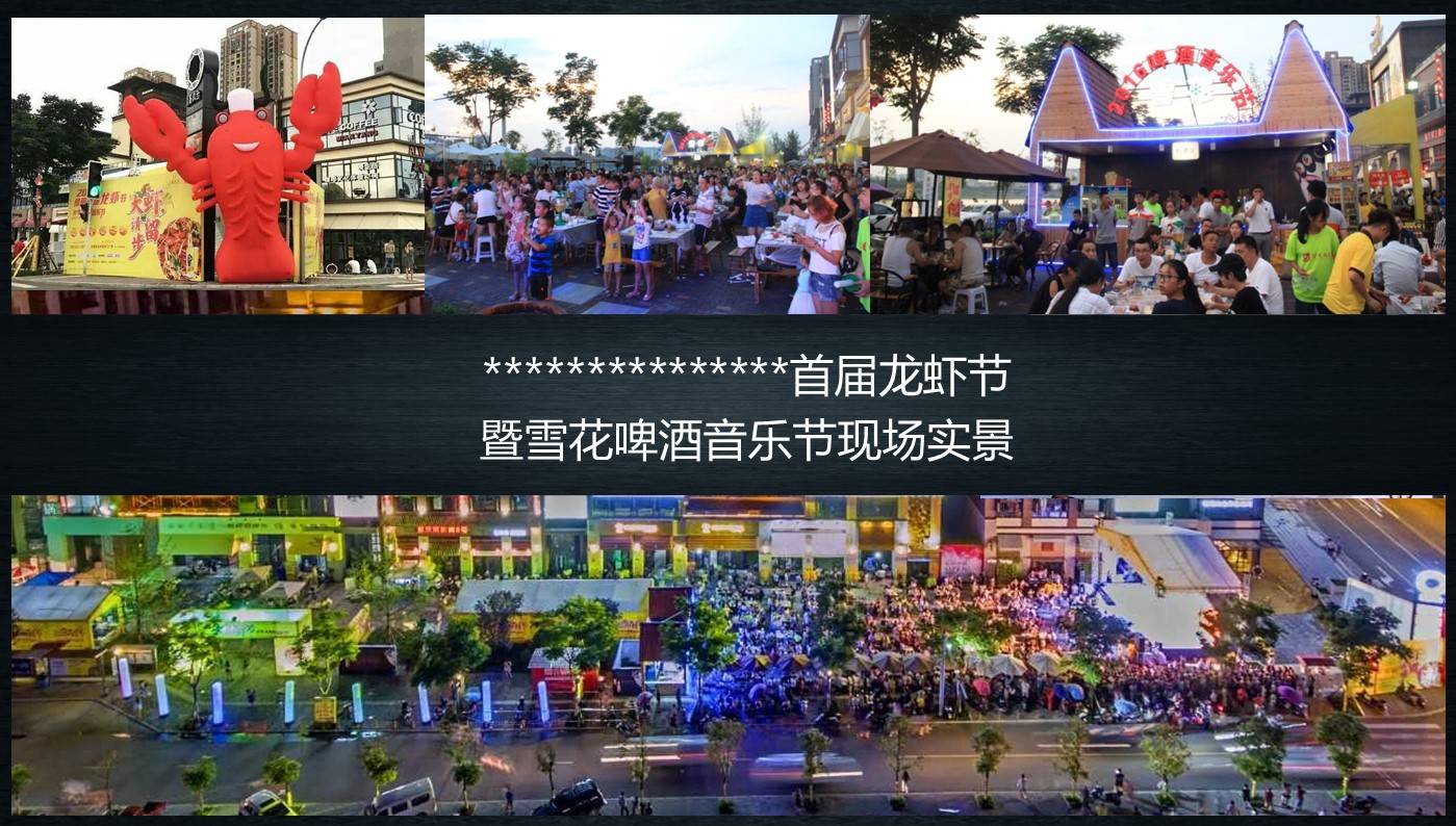地产品牌首届龙虾节暨雪花啤酒音乐节活动案
