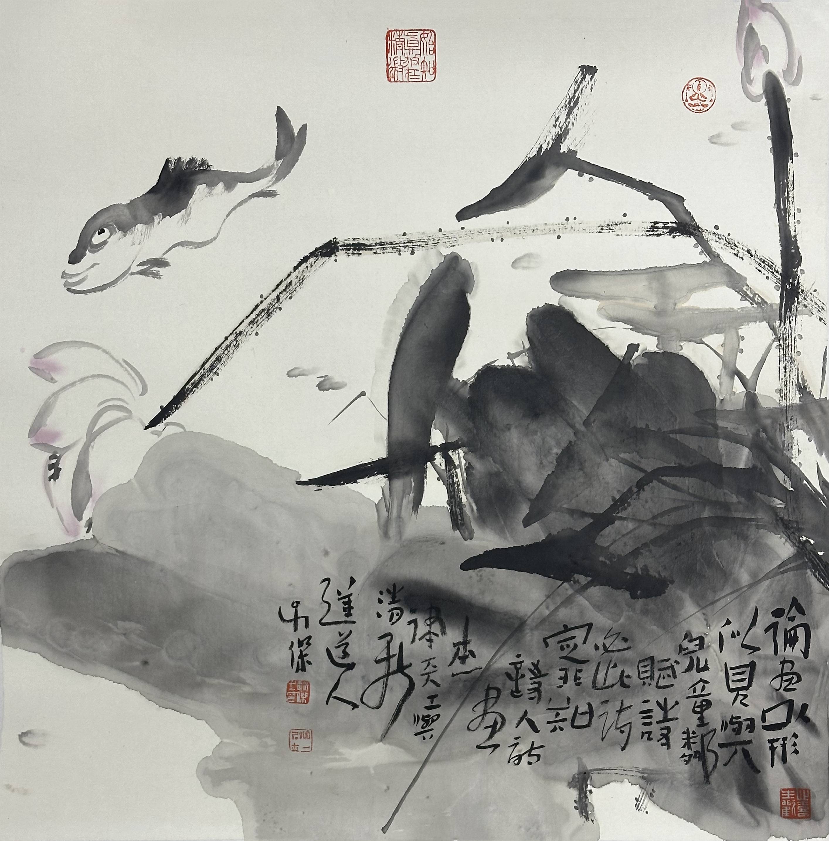 画家赵杰 | 画中有禅意的大写意名家_艺术_作品_中国画