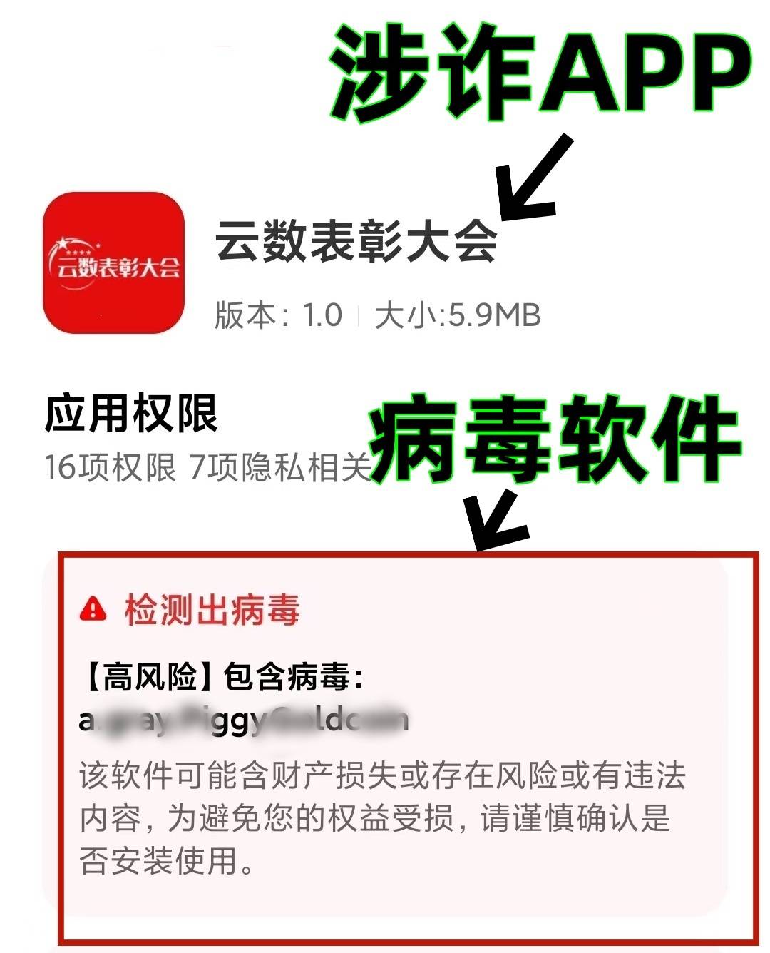 "云数贸"骗局之"云数表彰大会"app项目骗钱来啦!请远离!