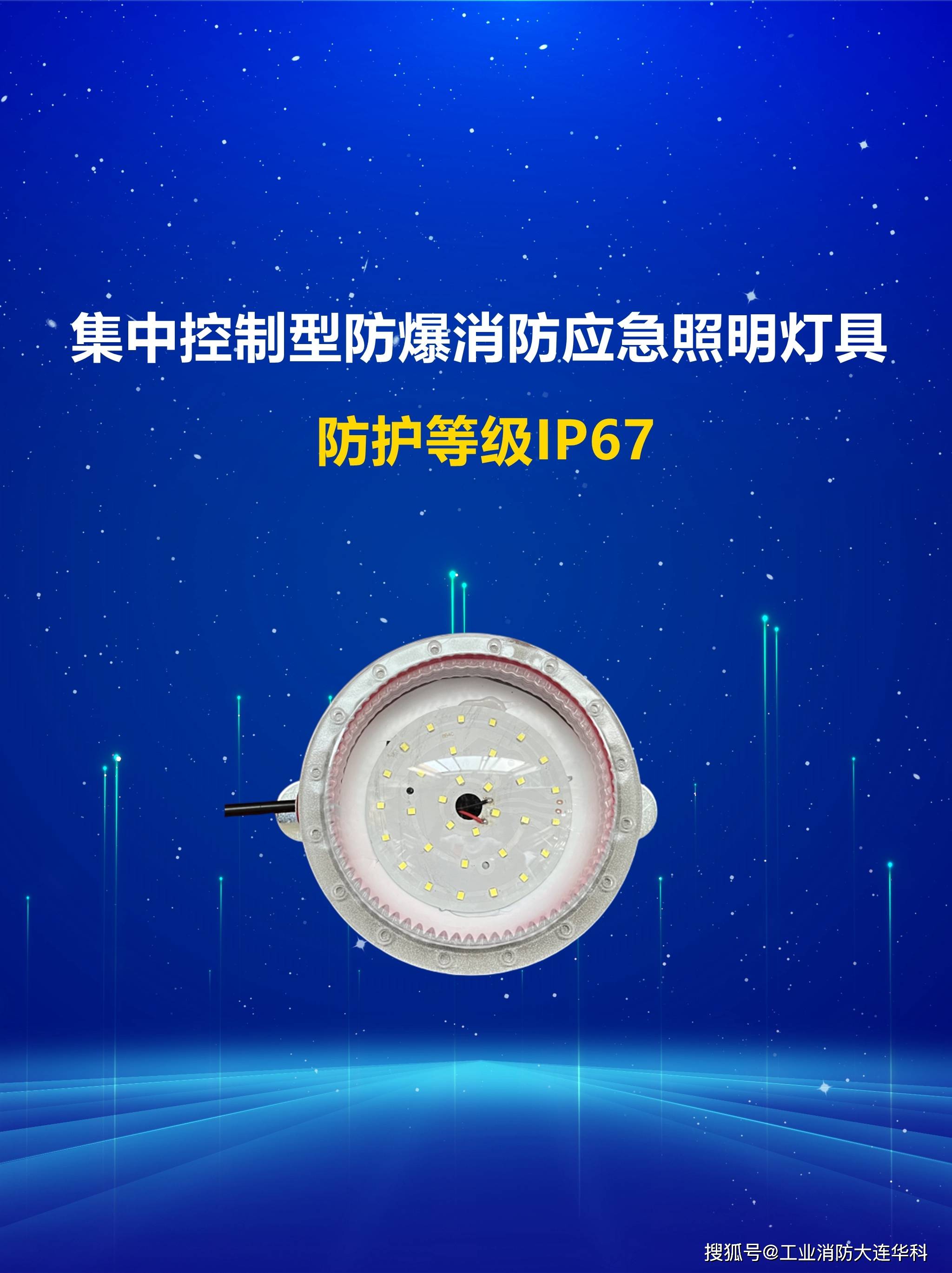 大型防爆集中控制型消防应急标志灯ip68