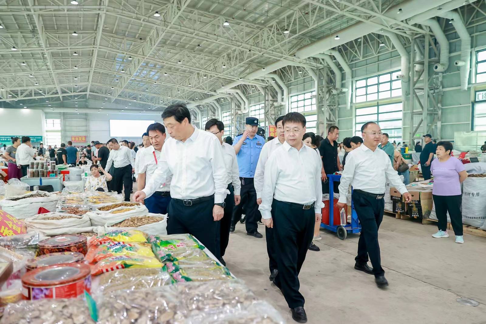 2024中国安国药材医药保健品交流会在安国市开幕