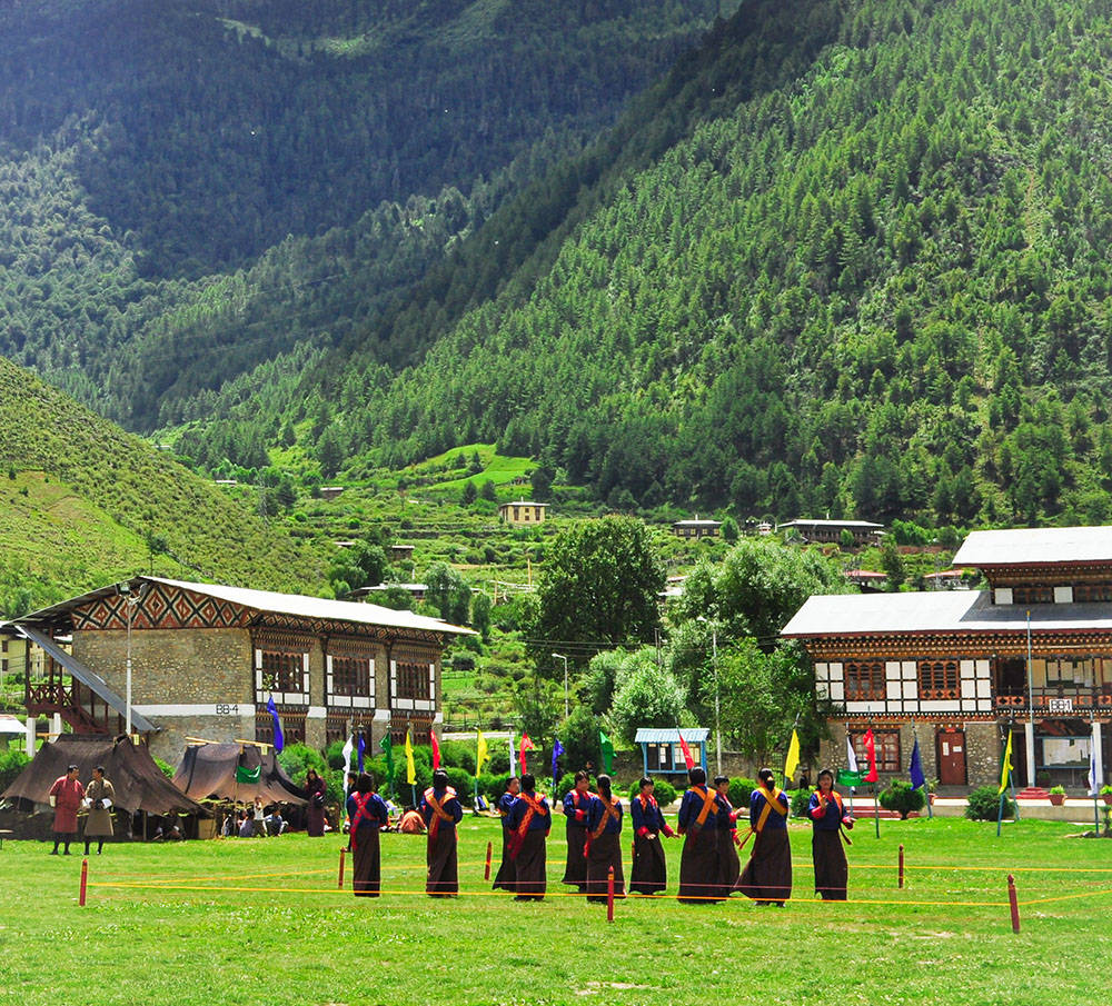 不丹还提供迷人的直升机之旅,以独特的视角饱览不丹的风景,从空中欣赏