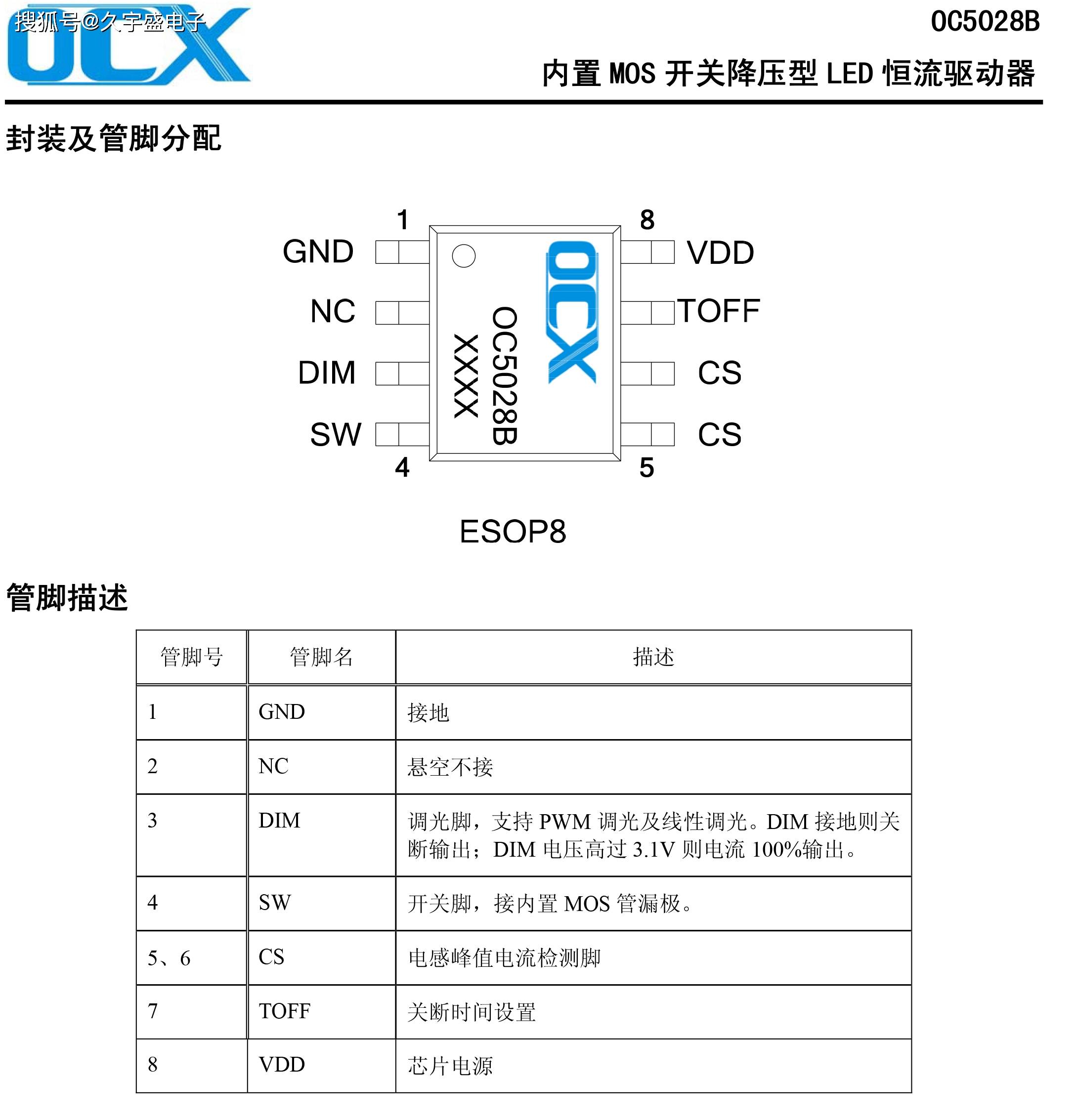 8206芯片引脚功能图图片