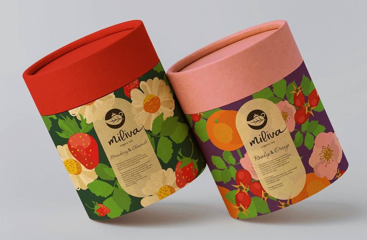 有机茶包装设计欣赏