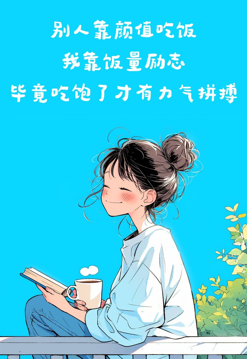 "调皮的正能量句子,笑一笑,干劲十足"