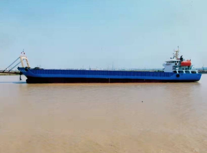 出租平板驳船运填海石头|甲板船期租做海抛工程