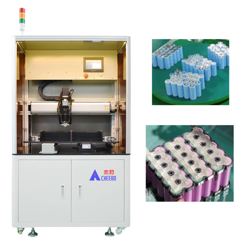 电池镍片点焊机圆柱电池18650点焊机赤豹科技生产厂家