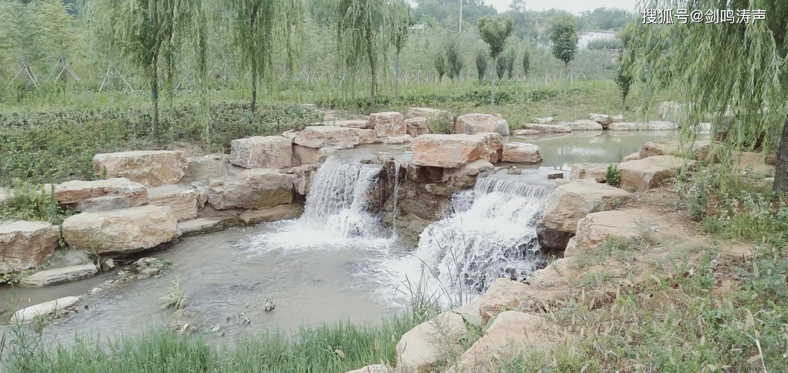 探访新安皂涧河生态谷_公园_水库_牌楼