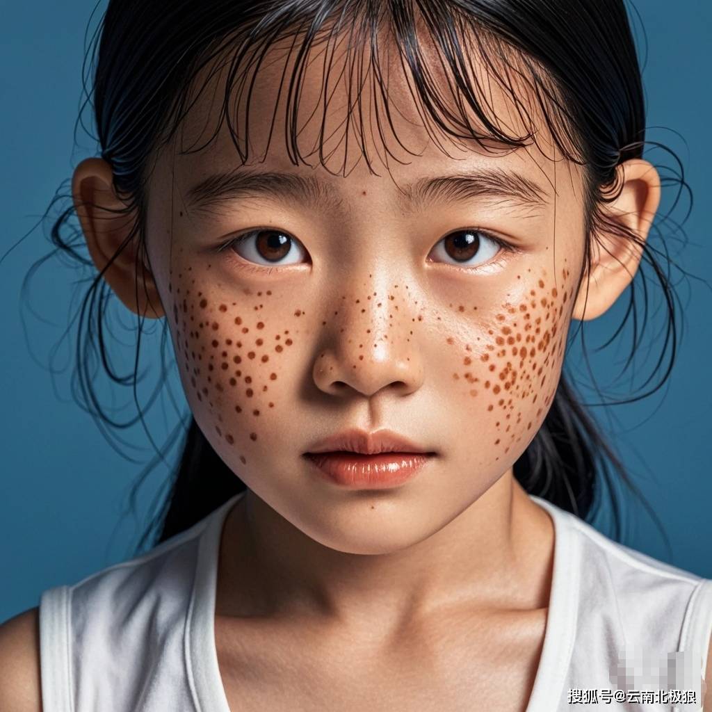 十岁女孩的"老年烦恼":10岁小女孩竟晒出老年斑_小花_太阳_小孩子
