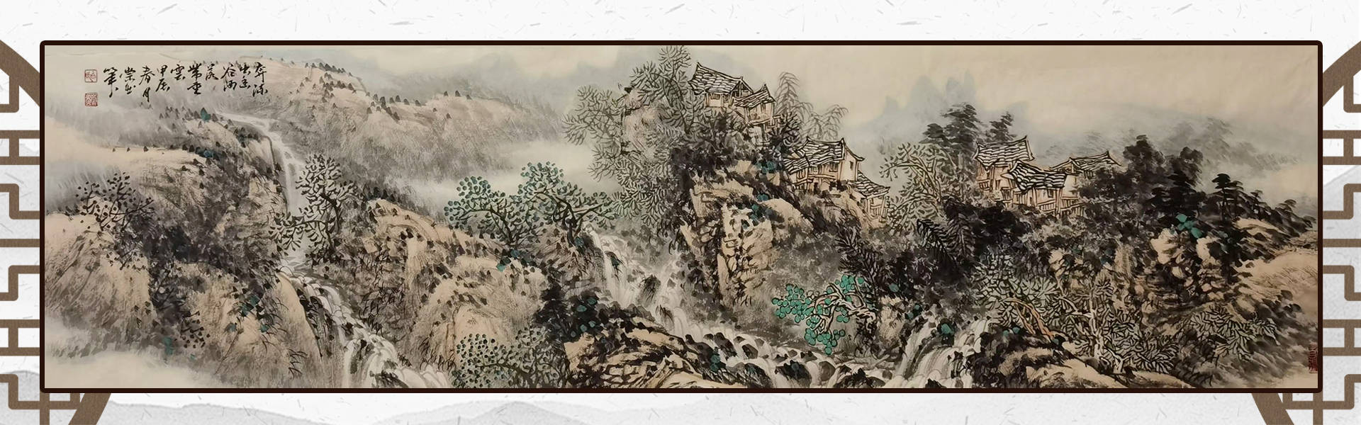 山水神韵:探寻画家白崇然笔下的自然之美