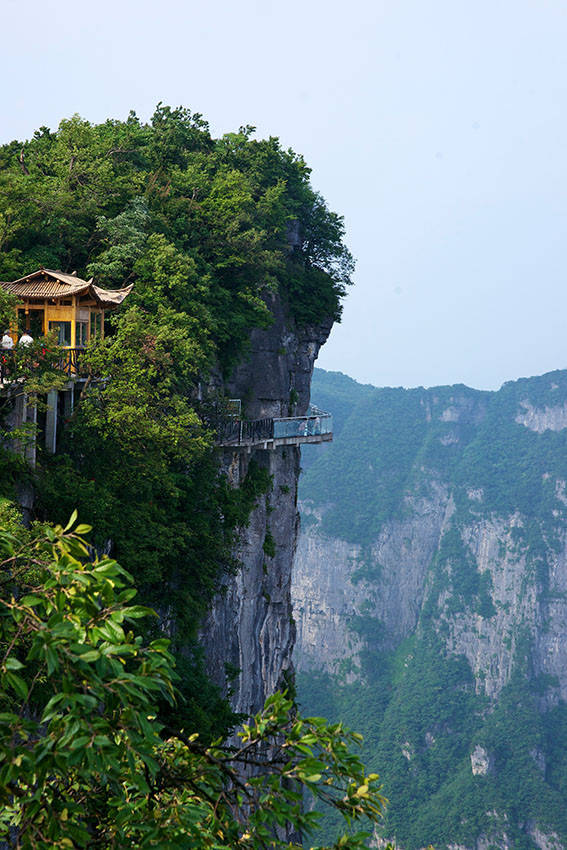 张家界十大景点排名图片