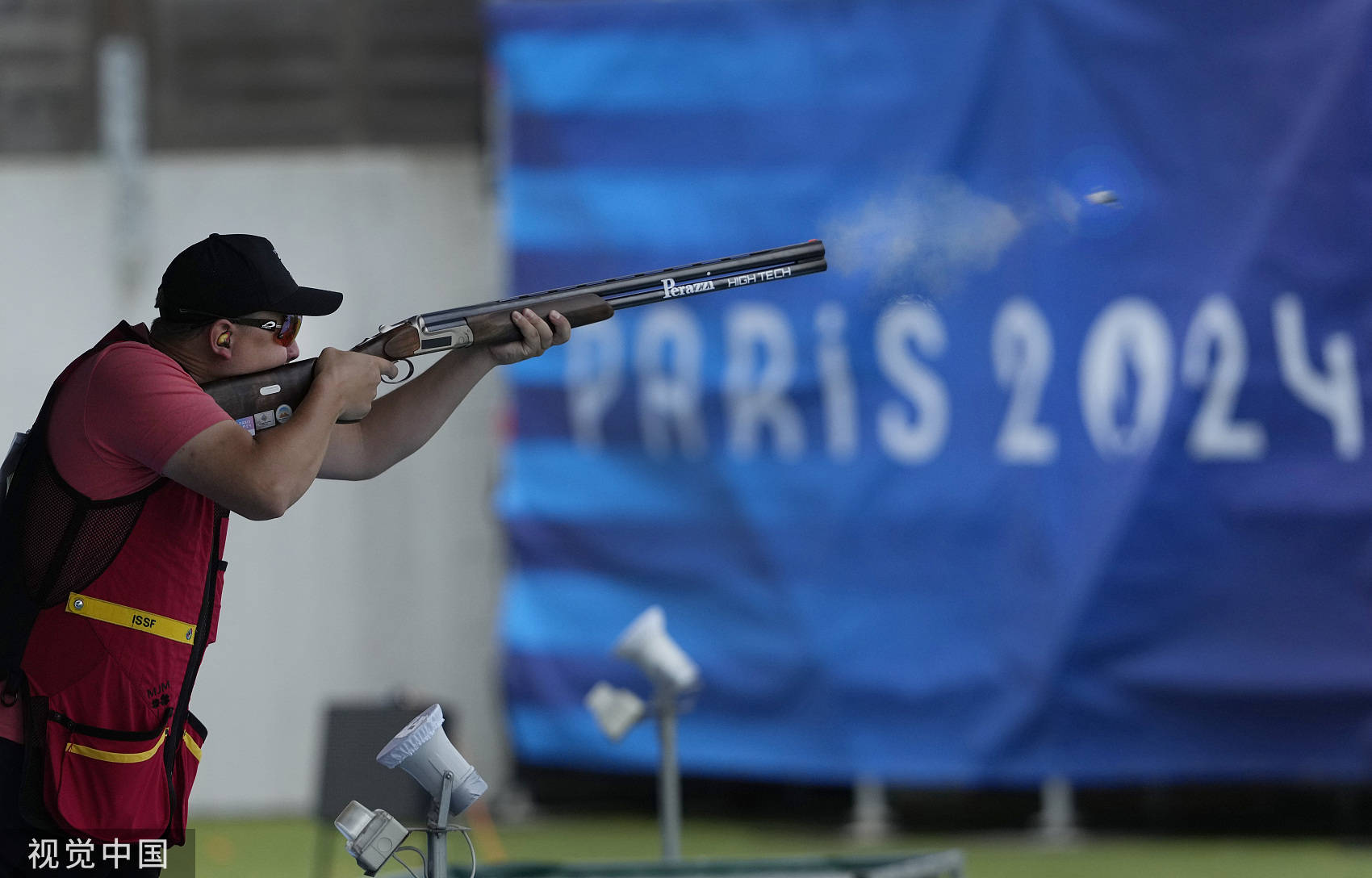 奥运男子双向飞碟资格赛-吕健林暂列第14 汉考克居首