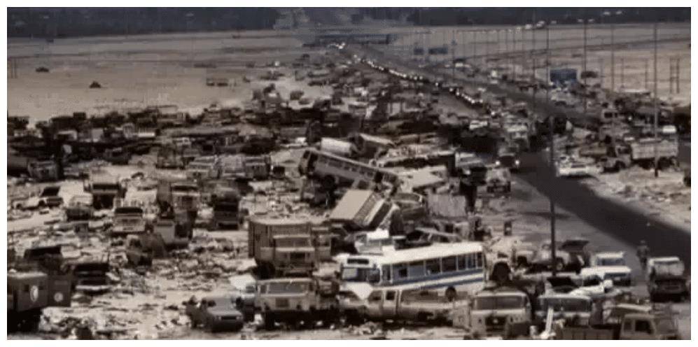 伊拉克80号"死亡公路",美军集束炸弹的巅峰之作!