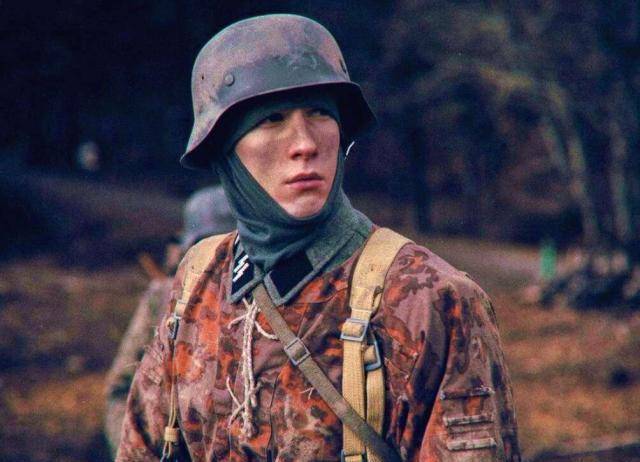 德国二战武装党卫队彩色回忆,一支久经沙场,愿为元首而战的部队_士兵