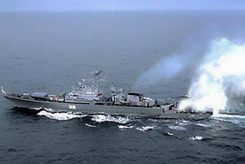 这也使得这艘当时在苏联十分先进的反潜舰没有被击沉