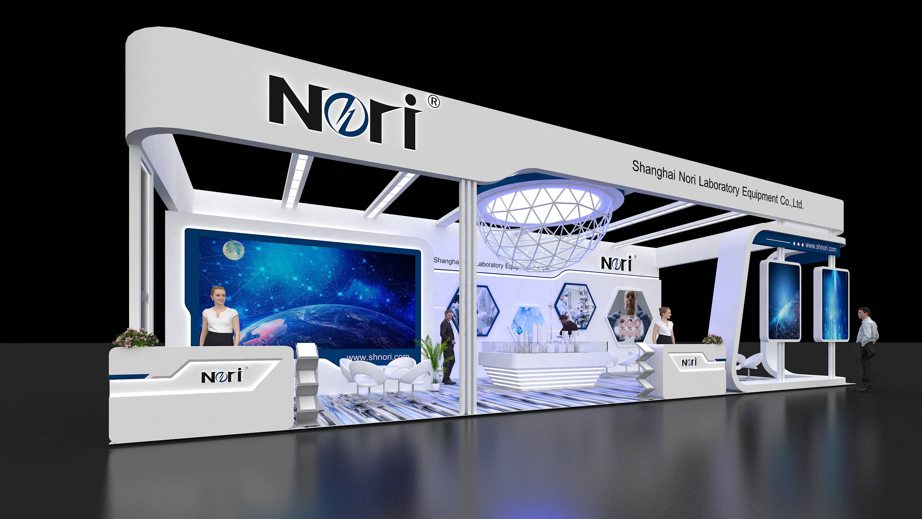 珠海航空展台设计搭建 科技感强的展位推荐展览公司