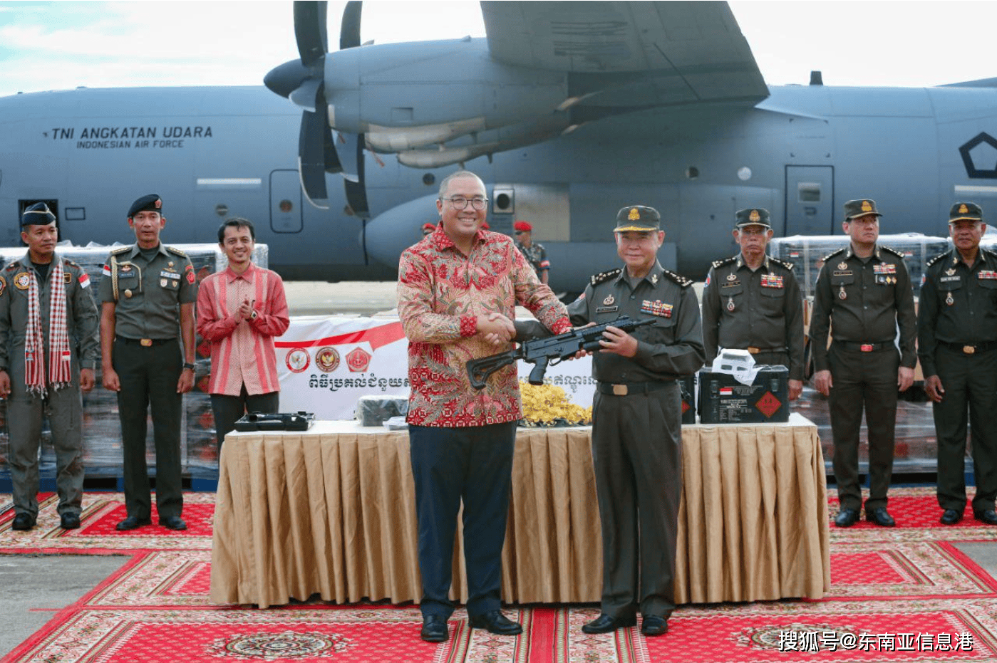 印尼向柬埔寨提供50万美元军事援助