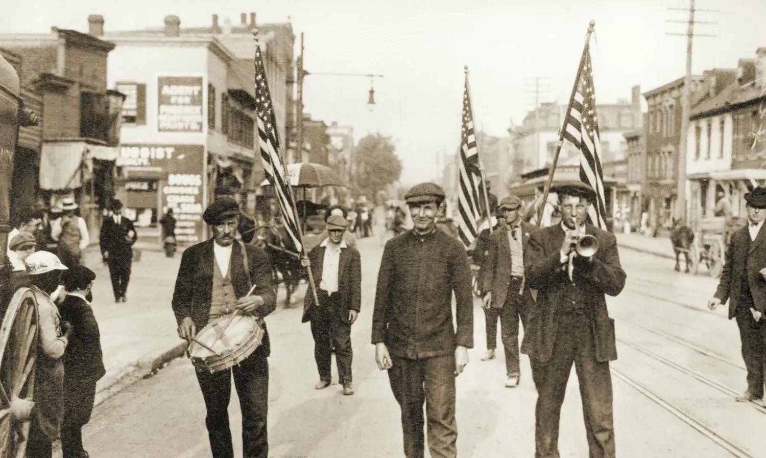 19世纪的劳工史:从勒德分子到美国工会的兴起_罢工_鲍德利_工人