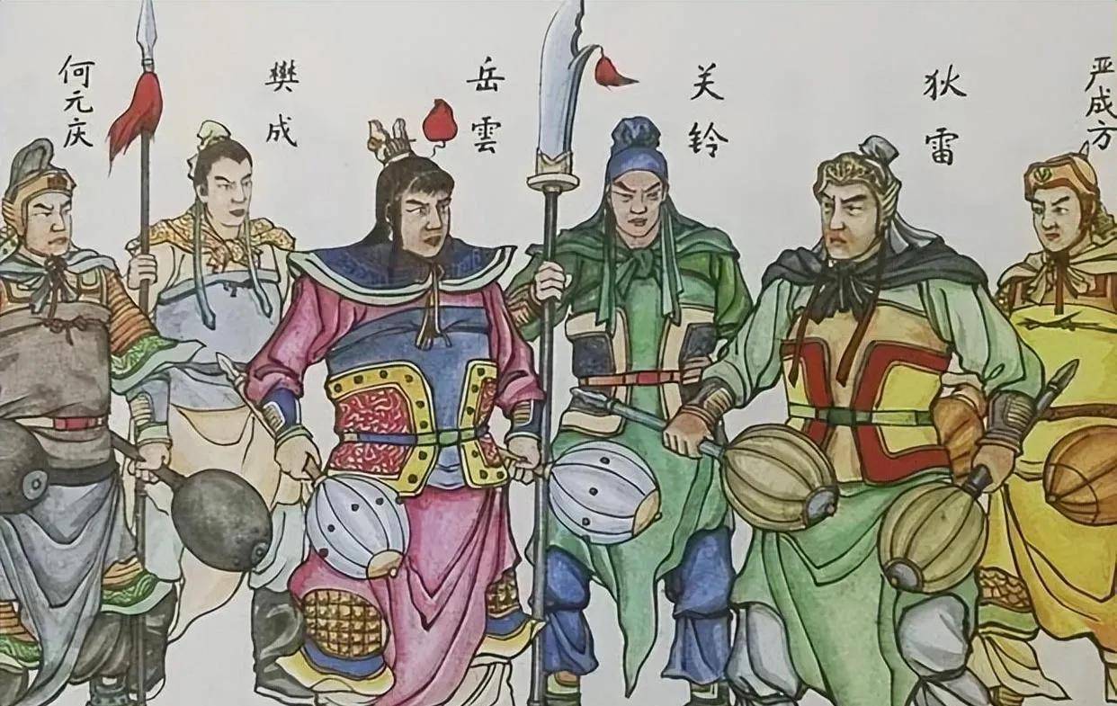 杨再兴战死小商河,六猛将怒踹金营;朱仙镇大战,众将齐力破金军