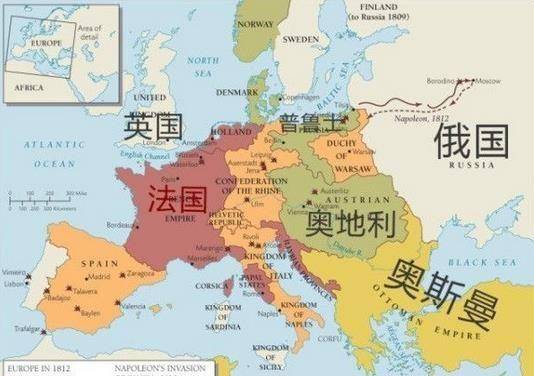 曾经的东方小国,又土又野蛮,后来竟成为世界第三强国_普鲁士_奥地利