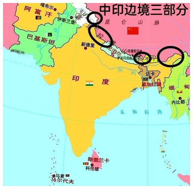 中国和印尼交界地图图片