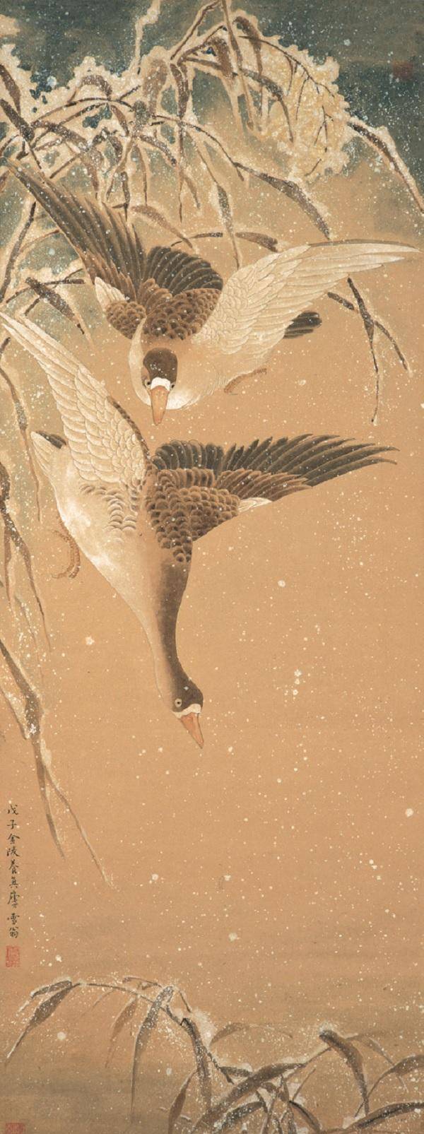 不愧是大师,陈之佛的工笔花鸟简直绝了,精致细丽又富有装饰色彩