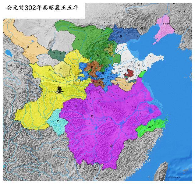 商朝的版图图片