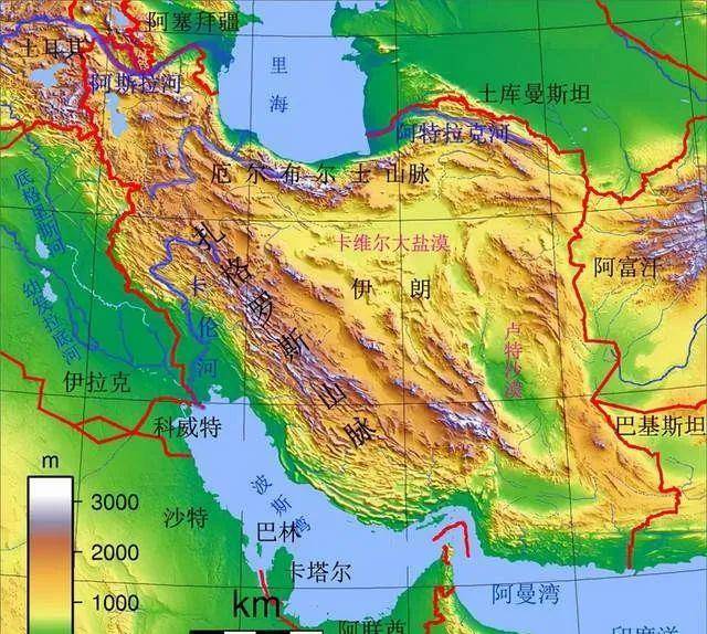 阿特拉斯山脉地图位置图片