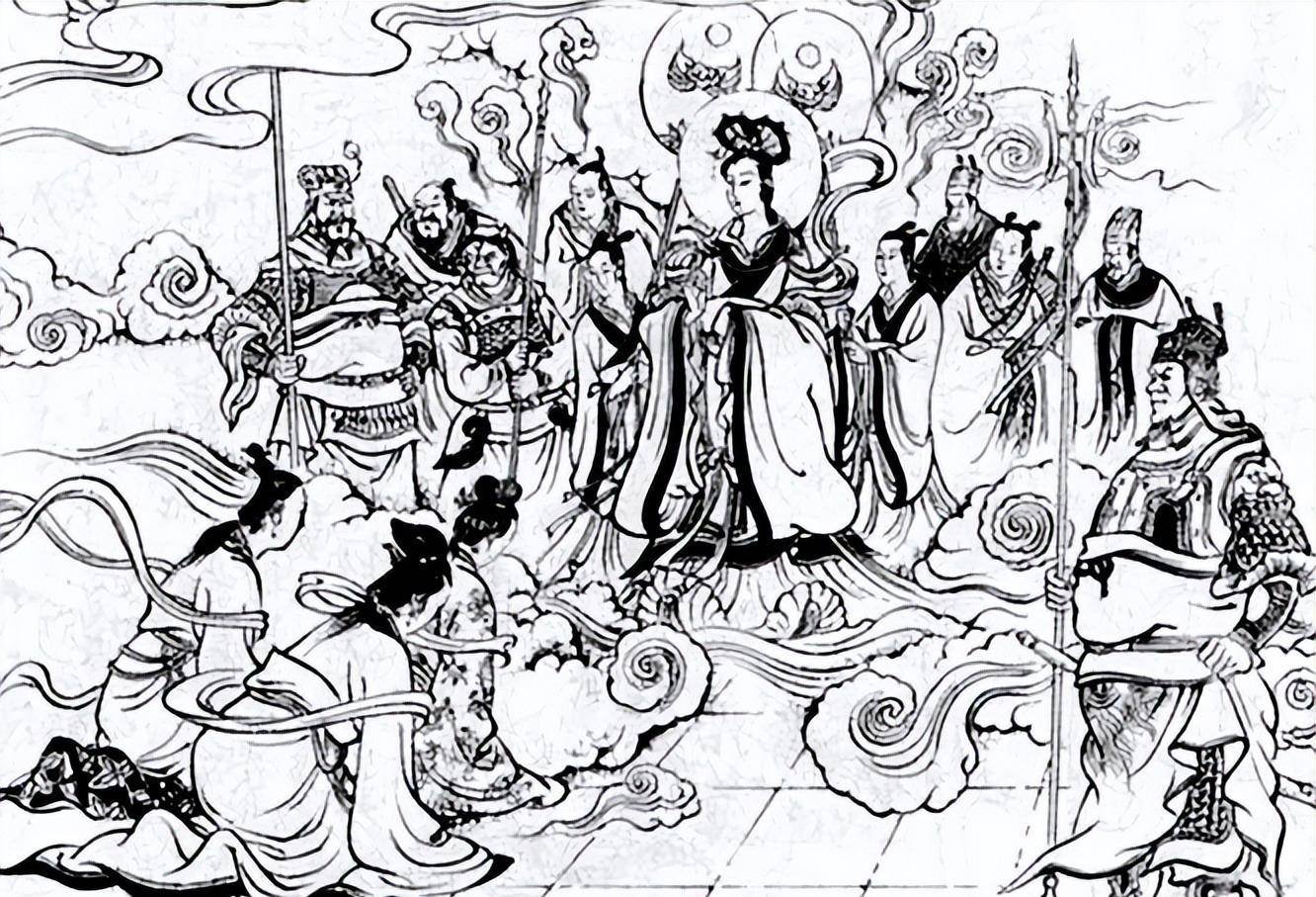 纣王七年,三月十五日夜,拥聚在轩辕坟里的千年狐狸精,九头雉鸡精,玉石