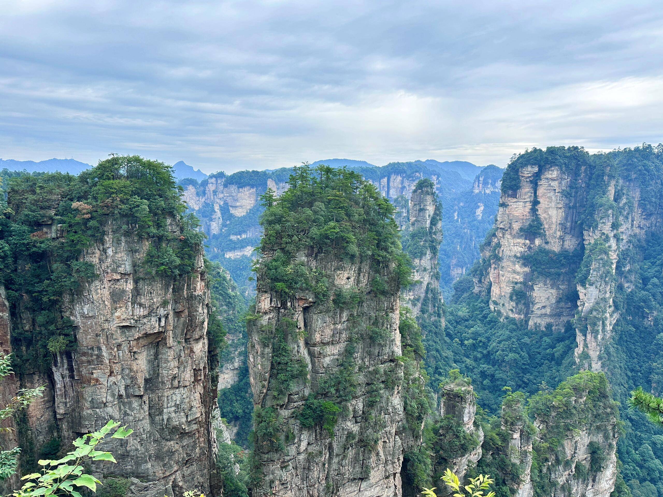 张家界天门山图片