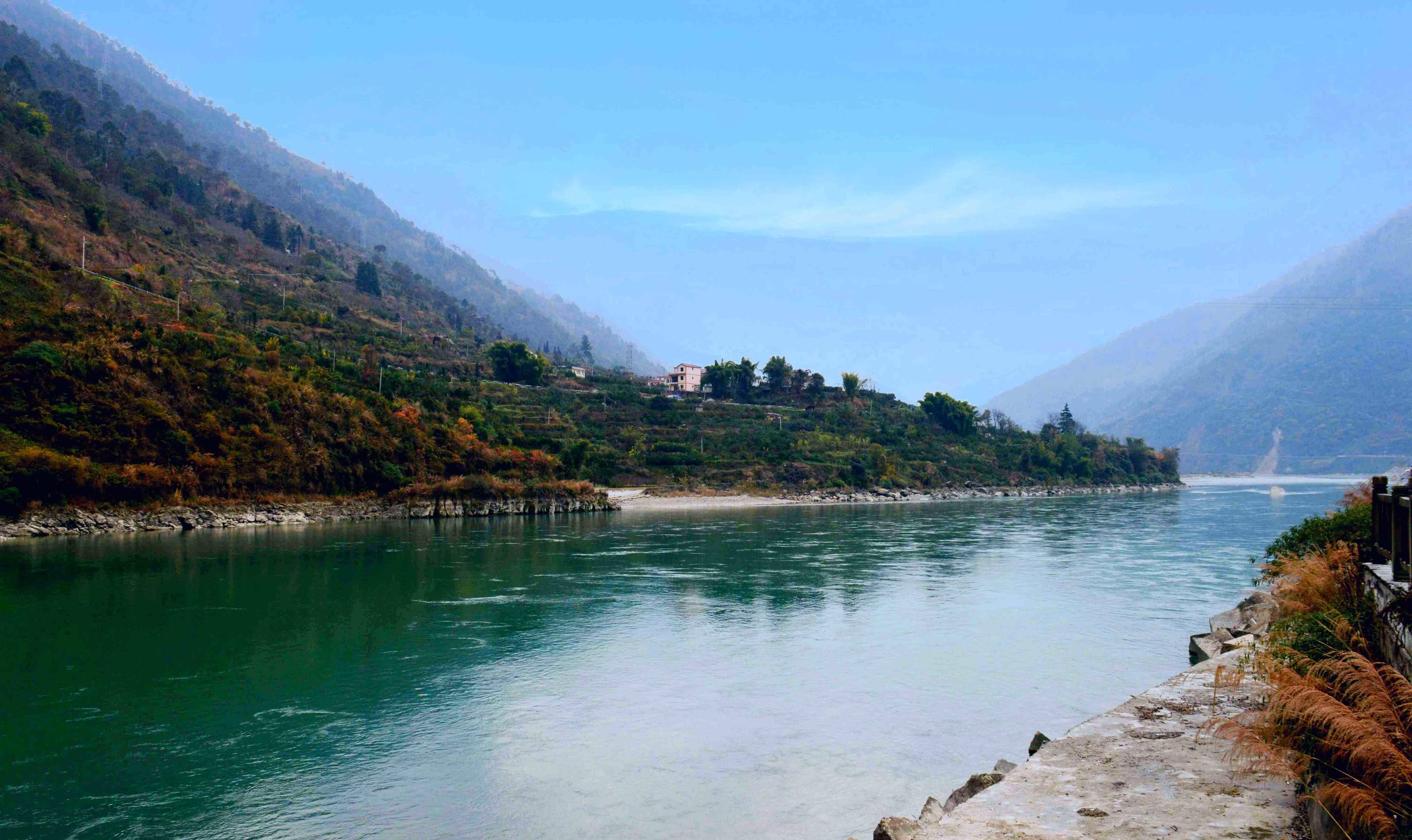 大渡河风景图片图片