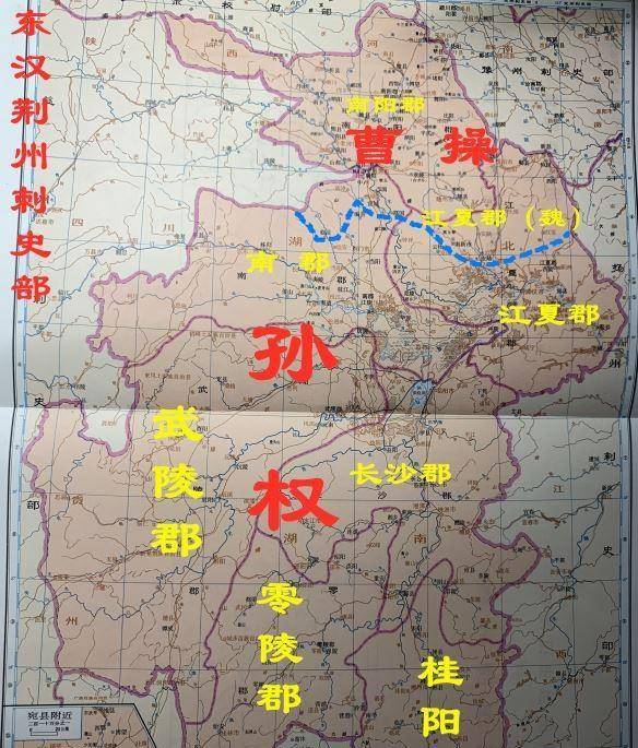 三国江陵地图图片