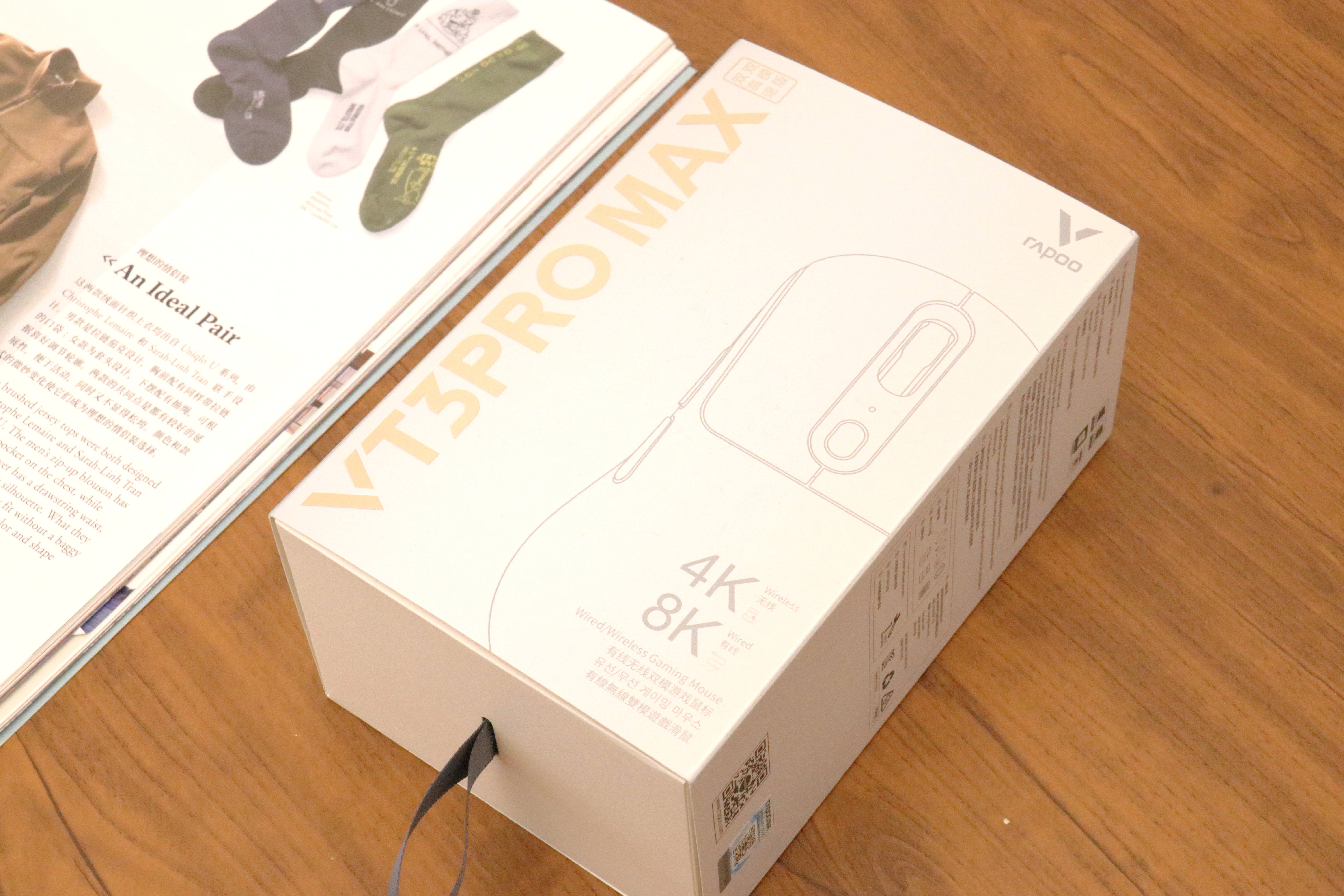 雷柏VT3PRO MAX鼠标评测:8K回报率加持,专业高速游戏鼠标首选