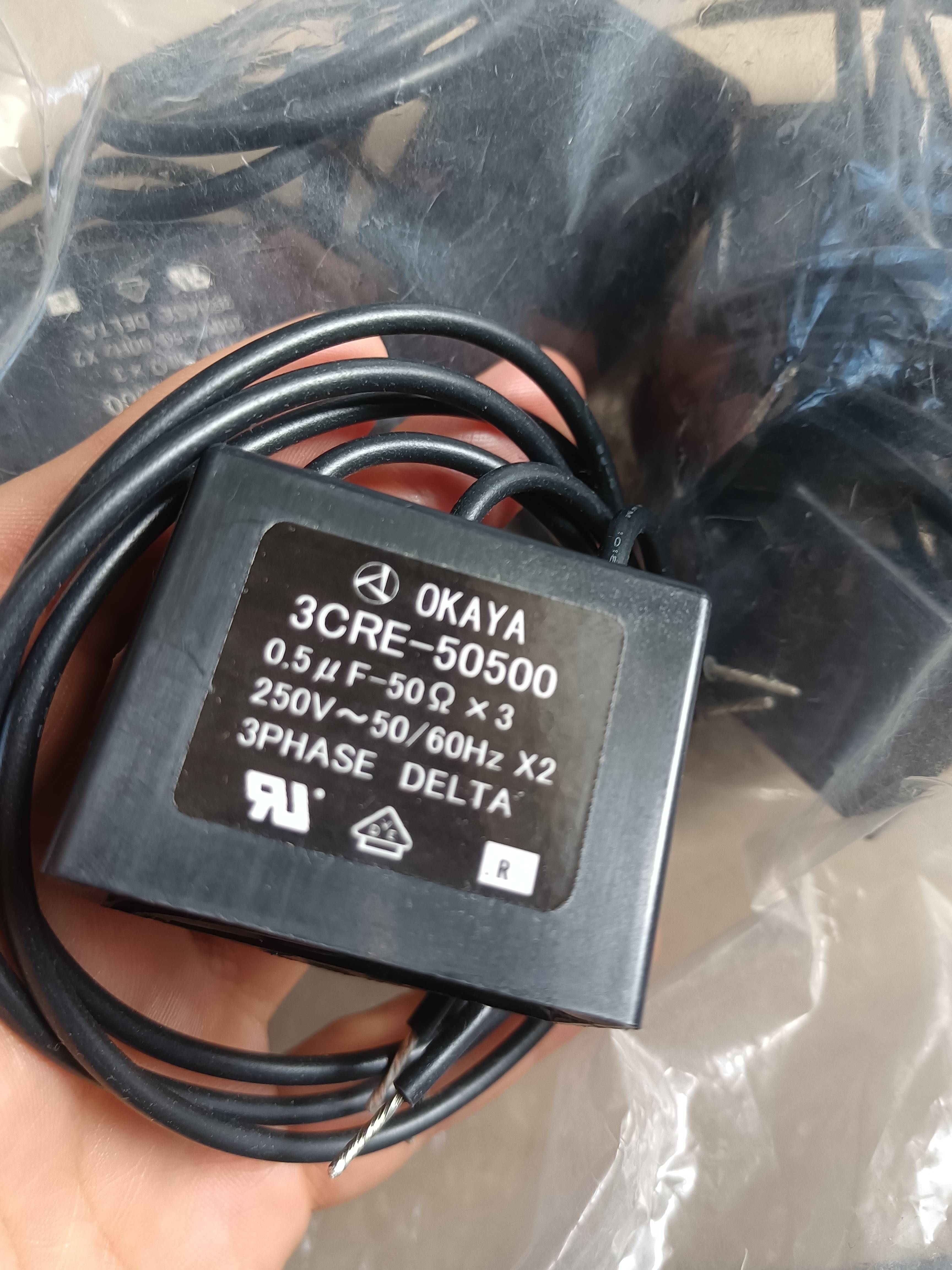 现货3CRE-50500日本OKAYA冈谷电容R.A.V-801BXZ-4、XEB1201
