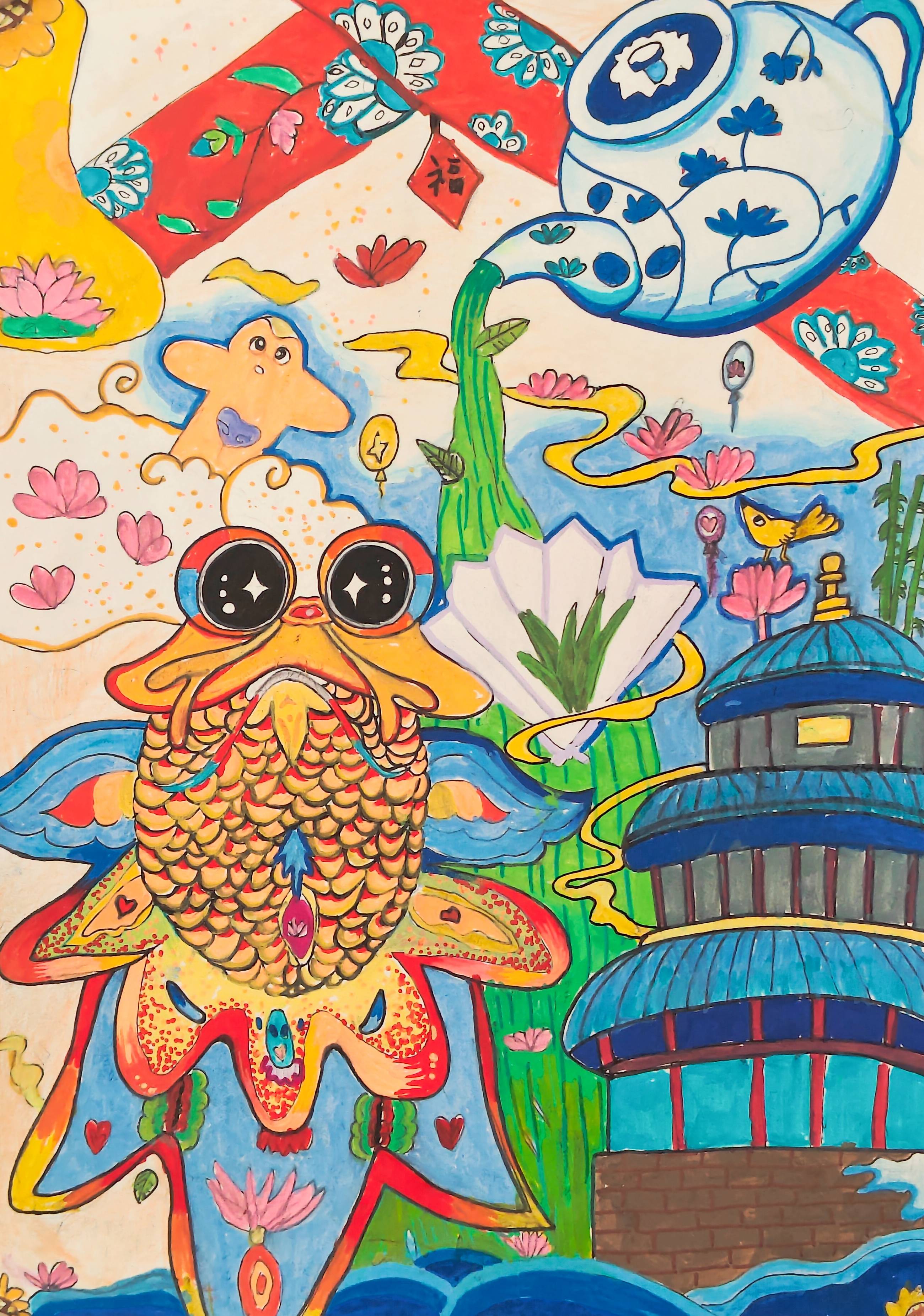 2024"纯真筑童年"第六届全国青少儿书画艺术大赛作品展示第六集