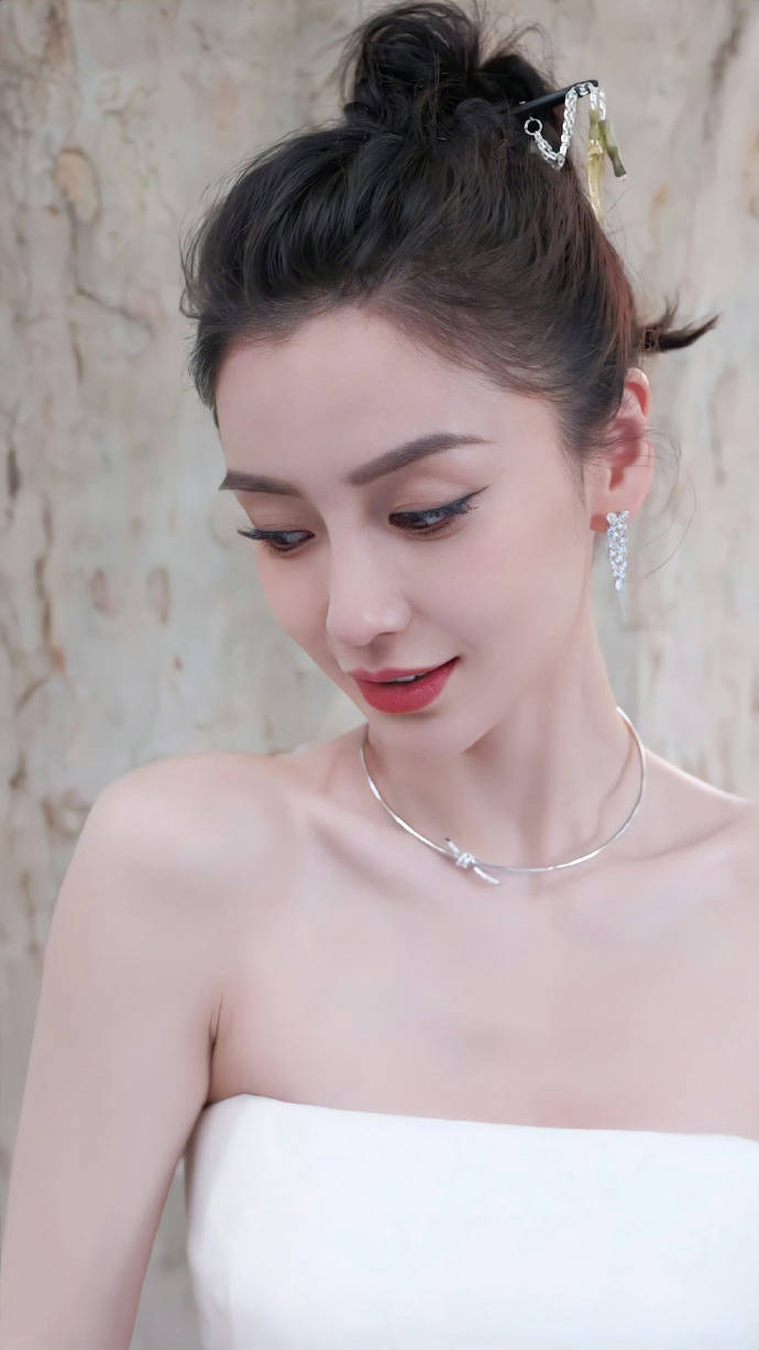 绝世容颜杨颖,这是被天使吻过的脸蛋吧