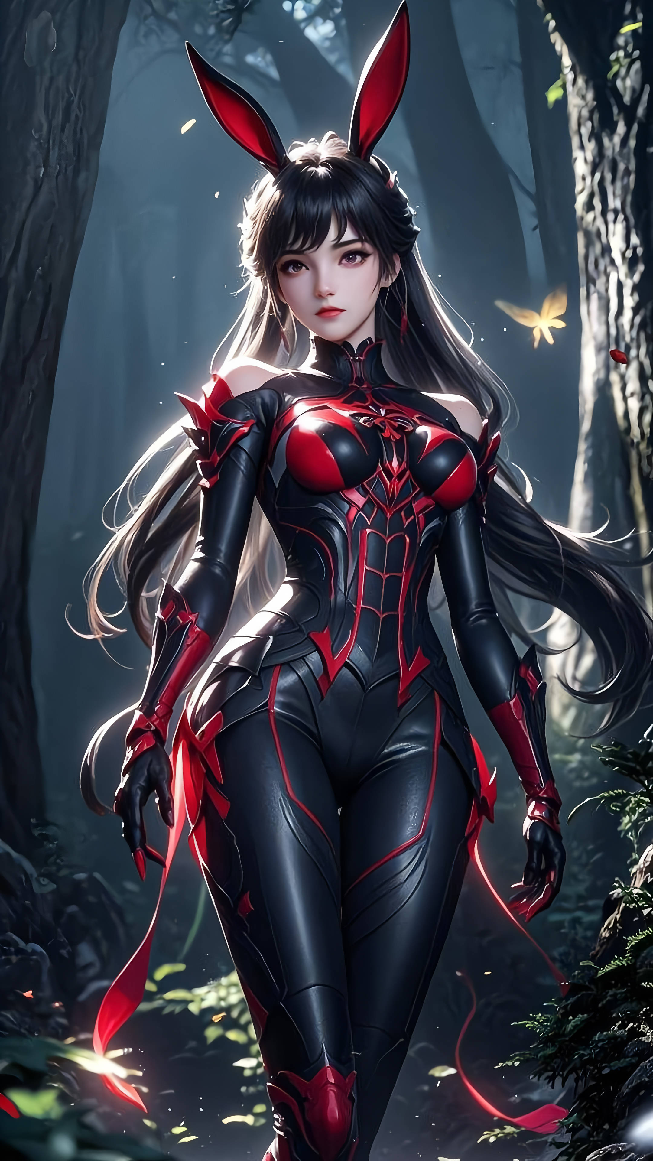 小舞变身二次元女神:这样的国漫风格壁纸,你们喜欢吗?