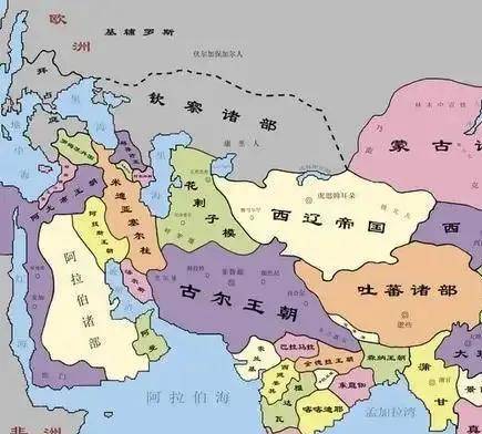 中亚的花剌子模帝国,在摩诃末的统治下逐渐走向覆灭_苏丹_王朝_古尔人
