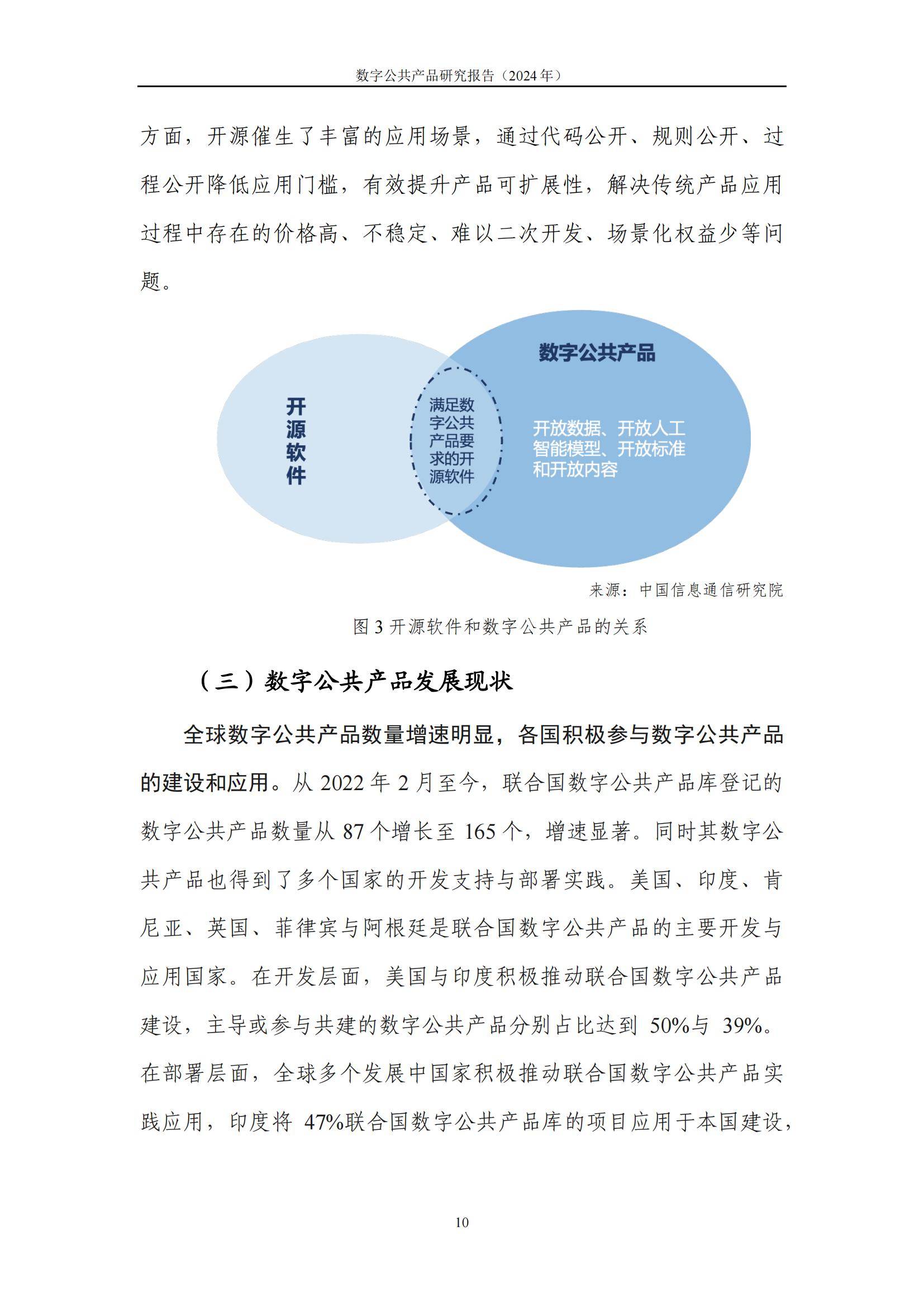 中国信通院：2024年数字公共产品研究方向有哪些？产品发展现状分析-报告智库