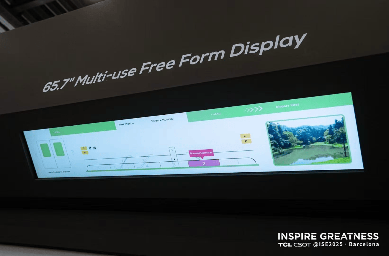 《TCL华星携重磅产品亮相ISE2025，领航商用及专显技术新未来》