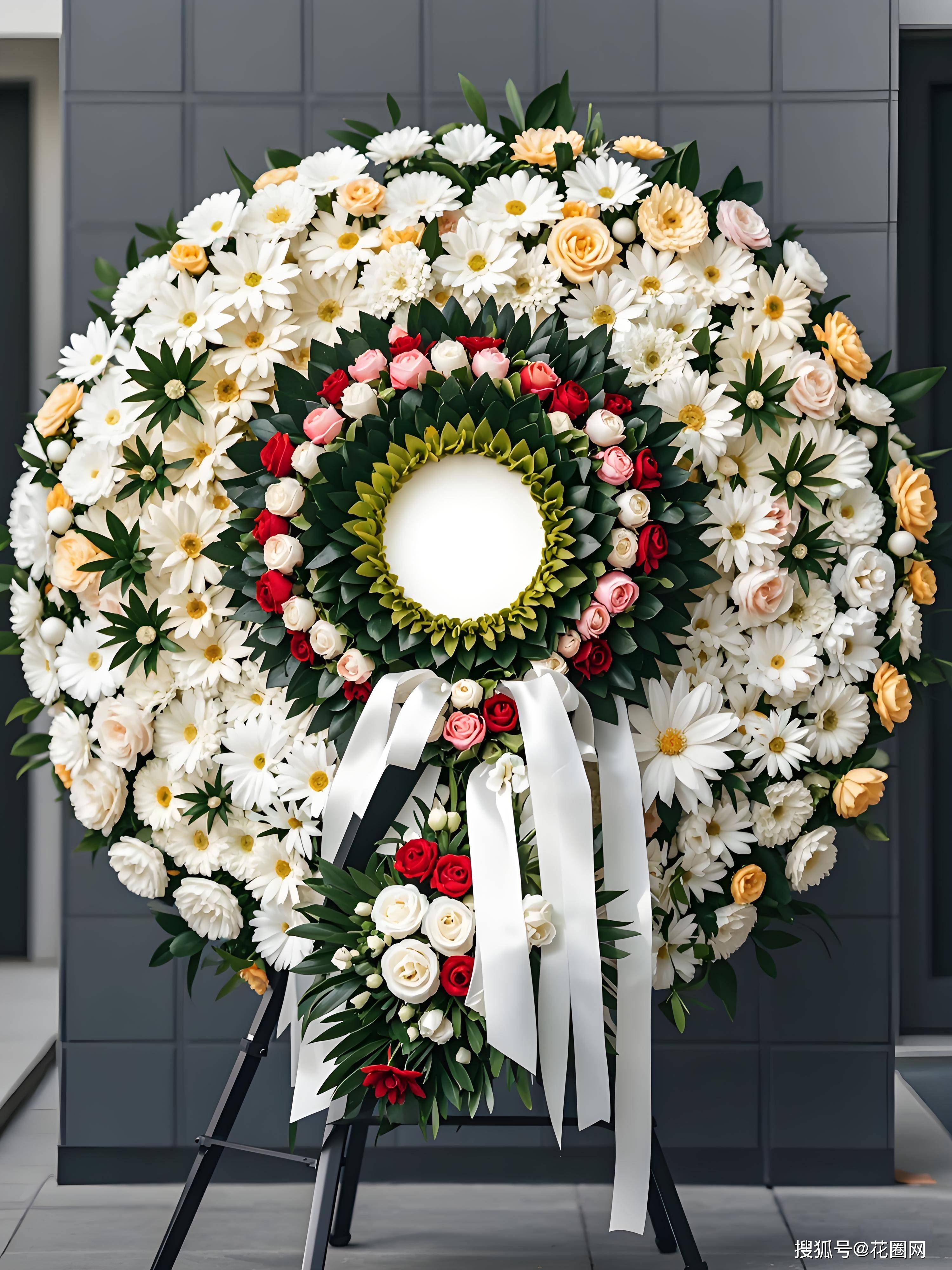 兰溪市殡仪馆花圈挽联的保存和维护方法