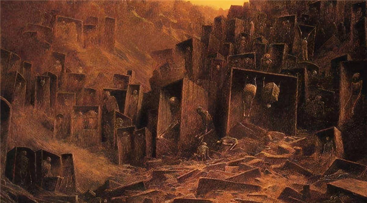 国外男子因车祸心脏骤停10分钟,醒后画出地狱场景,画面看着吓人