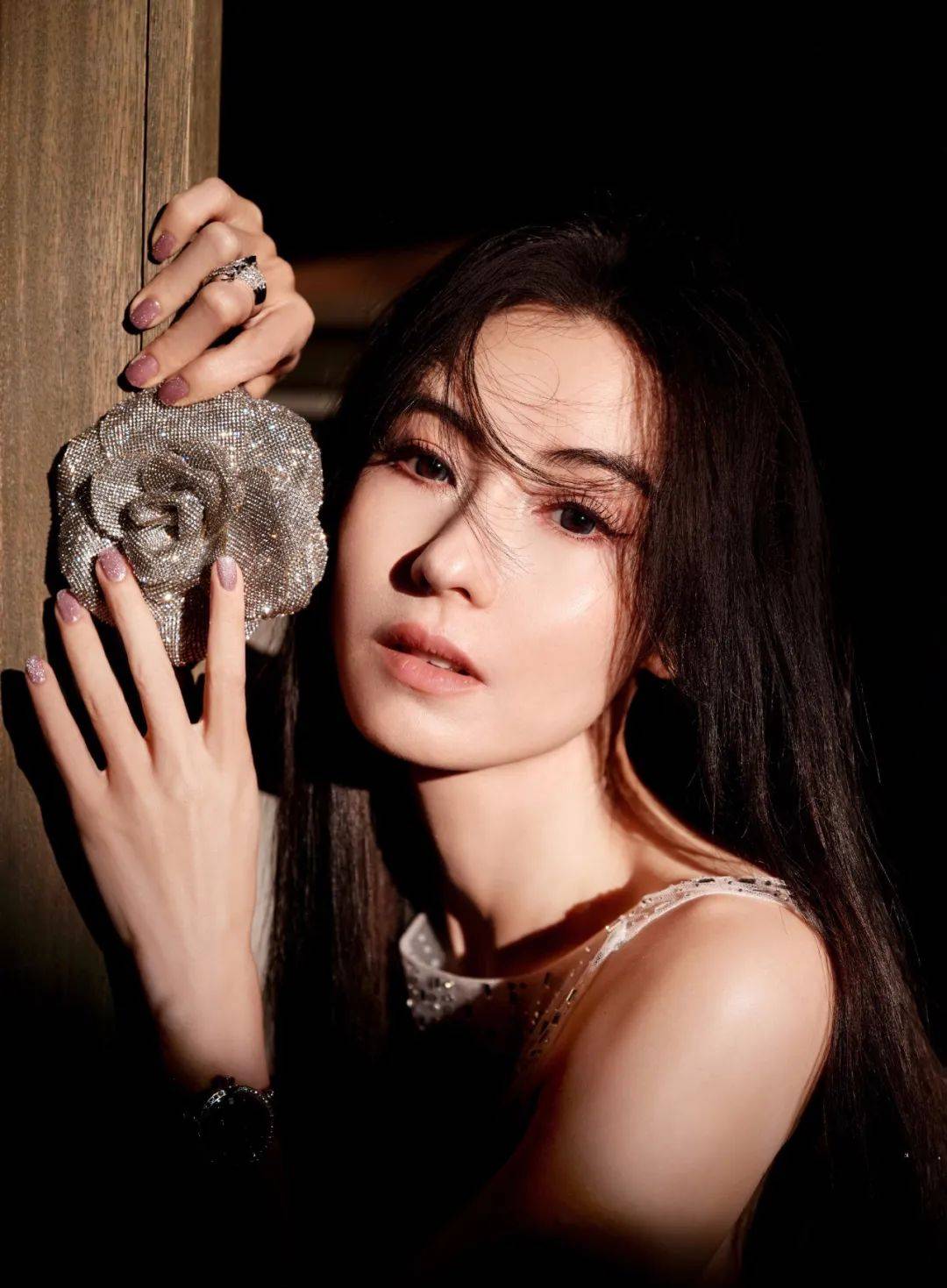 张柏芝的一组薄纱迷人写真大片