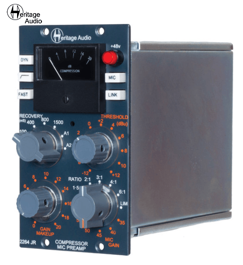 Heritage Audio 2264jr麦克风前置放大器和压缩器