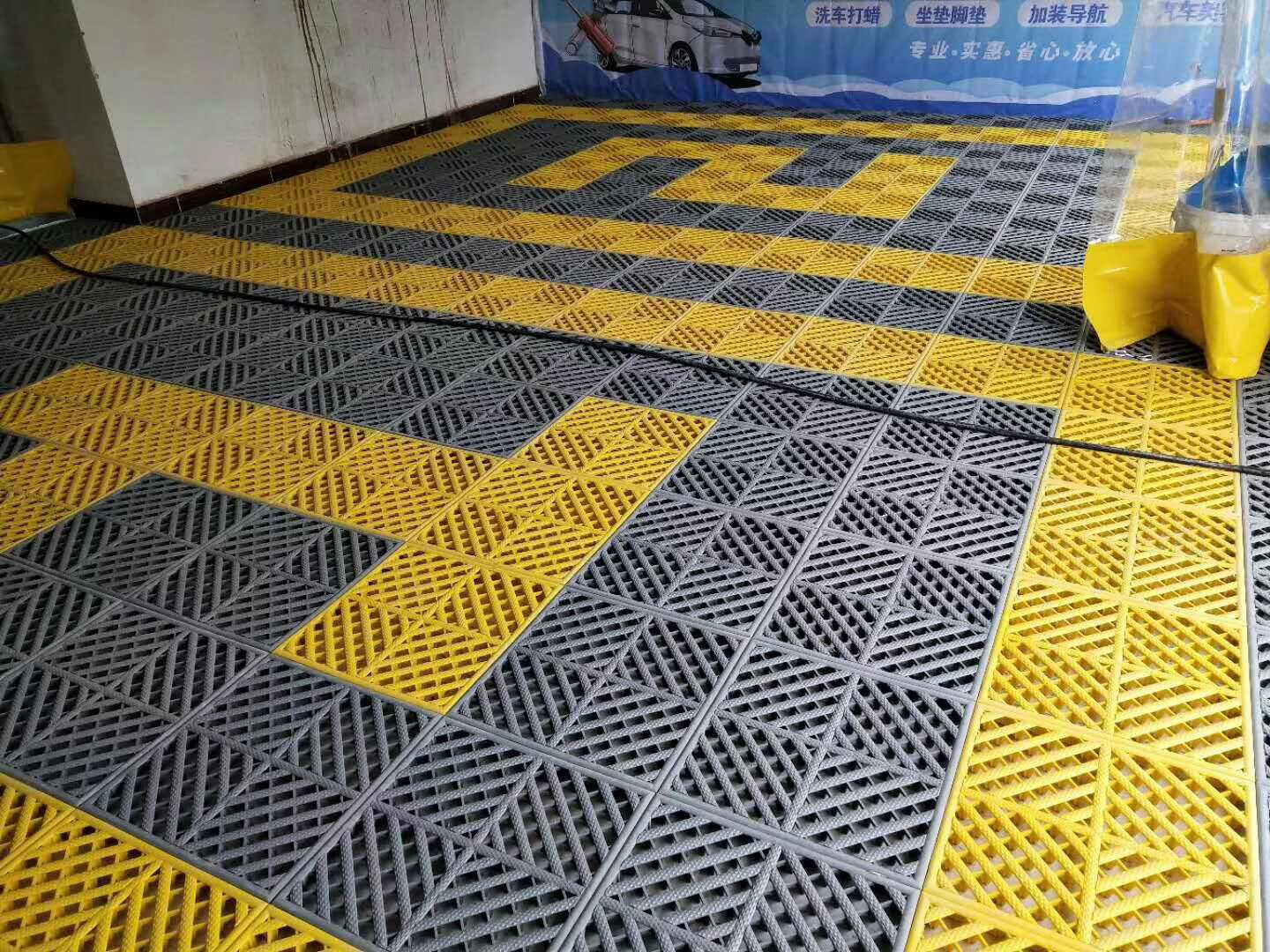 塑料拼接洗车房格栅排水地板