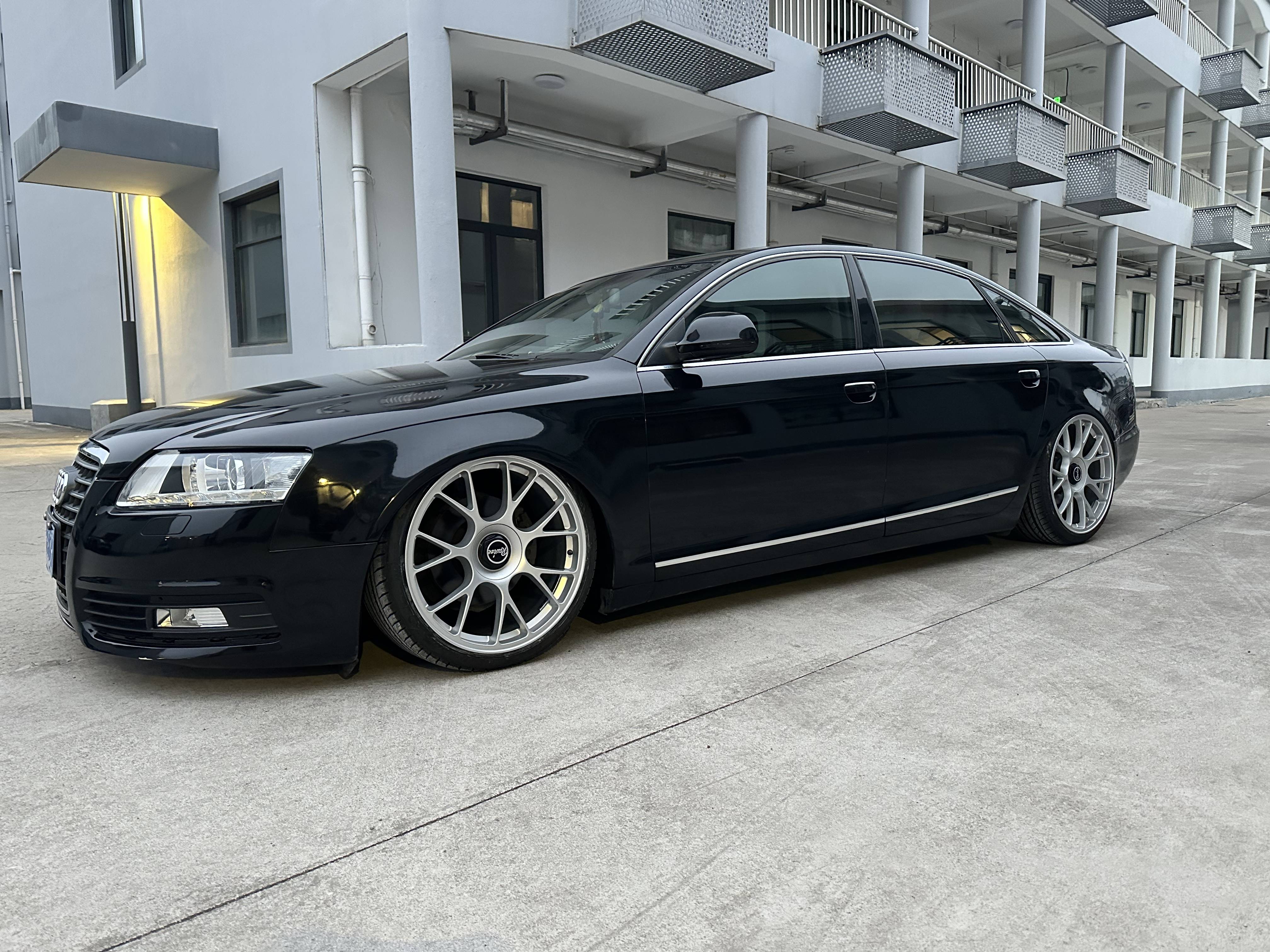 渴望奥迪 a6 有独特姿态改装?airbft 能打造低趴吗?