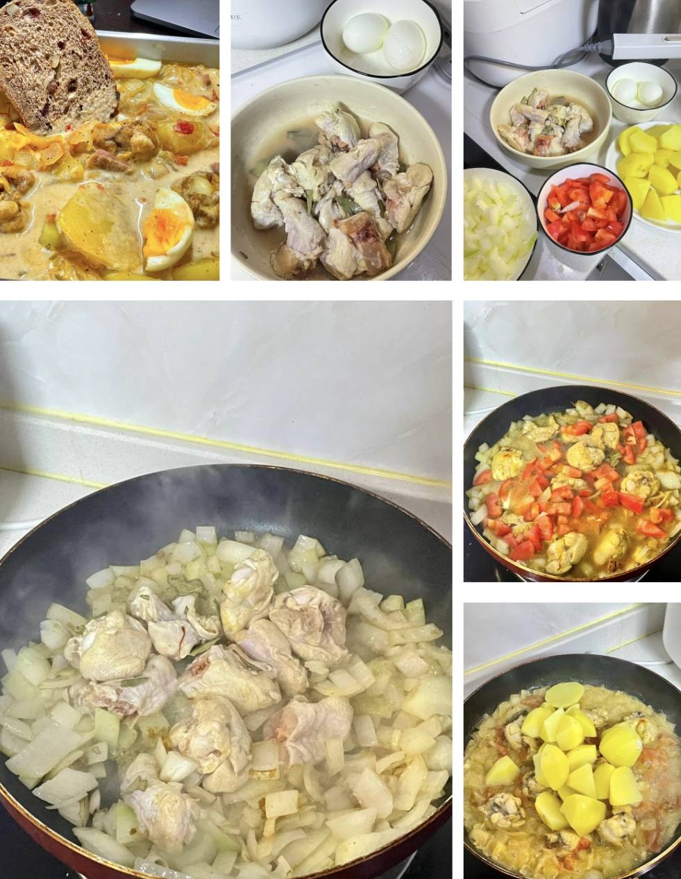 澳门葡国鸡椰香焗饭,澳门土生菜系的混血料理代表作