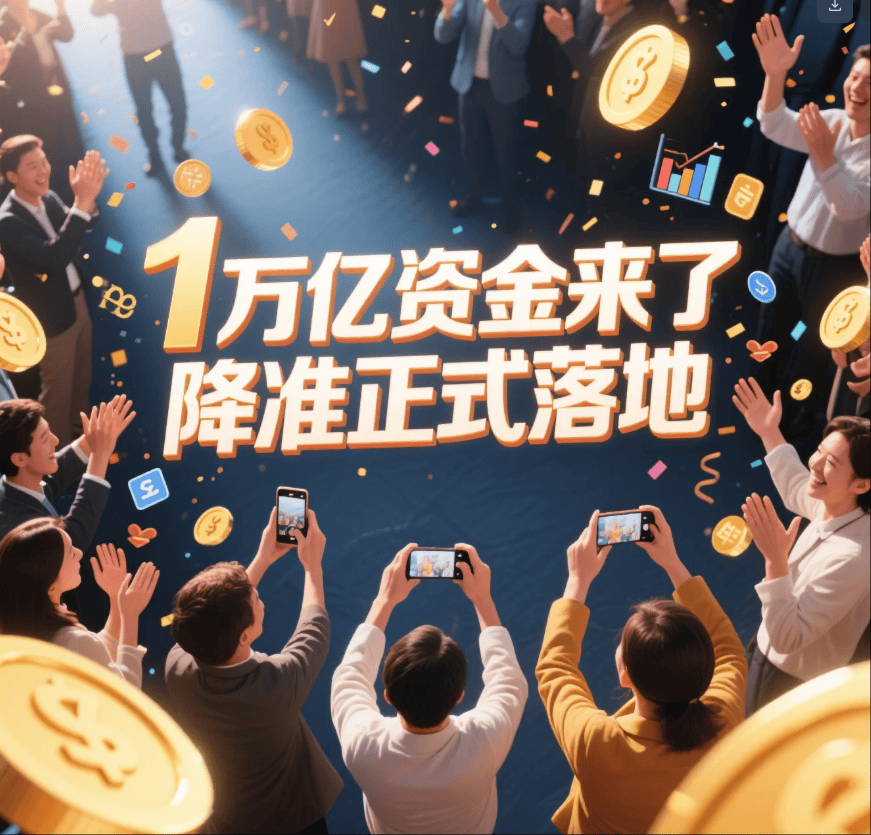 重磅！1万亿资金已在路上！央行降准正式落地，将如何影响你我