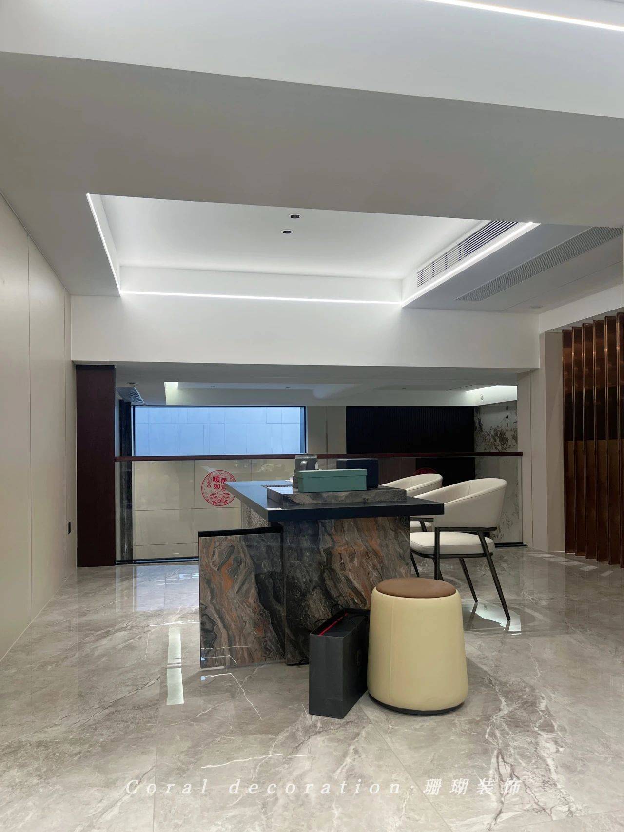 u型厨房内置岛台动线流畅厨房kitchen |西餐厅设置
